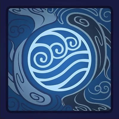 Avatar Elements water Logo